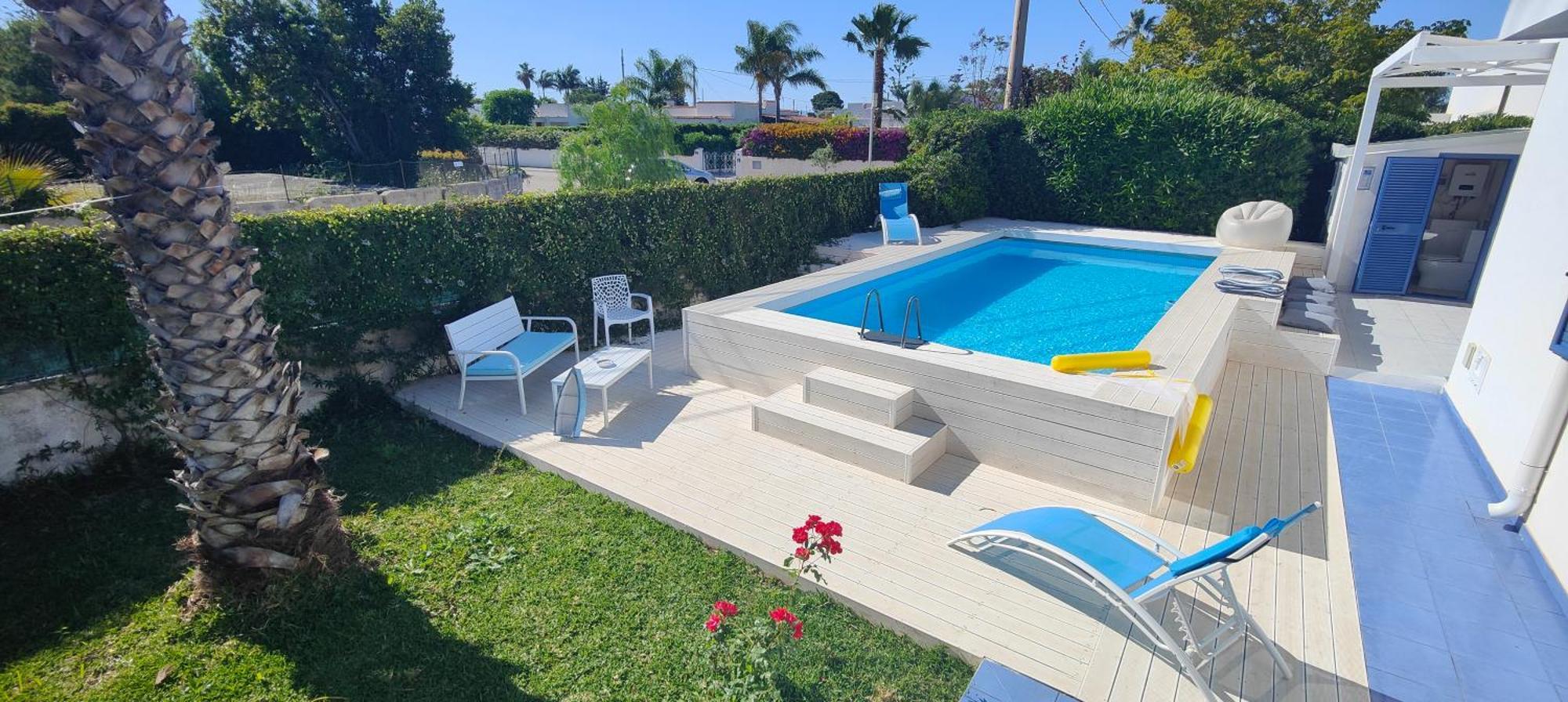 Pool Seaside Relais - Ville Ninfea, Marea, Rosa E Cassiopea 폰타네비안체 외부 사진